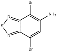 4,7-dibromo-2,1,3-benzothiadiazol-5-amine Structure