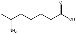 Heptanoic acid, 6-amino- Structure