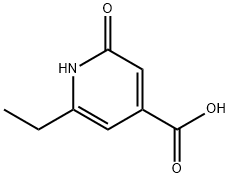 6-Ethyl-2-oxo-1,2-dihydro-pyridine-4-carboxylic acid 구조식 이미지