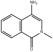 1(2H)-Isoquinolinone, 4-amino-2-methyl- 구조식 이미지