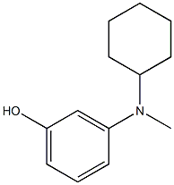 3-CYCLOHEXYLMETHYLAMINOPHENOL Structure