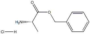 L-alanine benzyl ester hydrochloride Structure