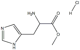 Methyl 2-amino-3-(1H-imidazol-5-yl)propanoate hydrochloride Structure