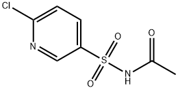 N-((6-chloropyridin-3-yl)sulfonyl)acetamide Structure