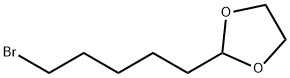 2-(5-bromopentyl)-1,3-dioxolane Structure