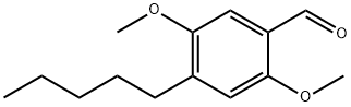 2,5-dimethoxy-4-pentylbenzaldehyde Structure