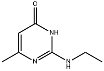 2-에틸아미노-6-메틸-4-피리미디놀 구조식 이미지