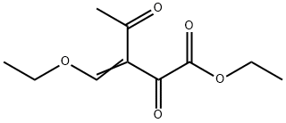 ethyl 3-(ethoxymethylidene)-2,4-dioxopentanoate Structure