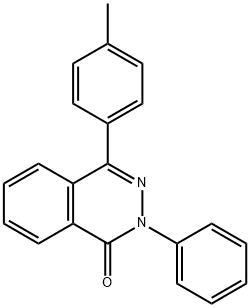 4-(4-methylphenyl)-2-phenylphthalazin-1-one Structure