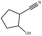 2-hydroxycyclopentane-1-carbonitrile Structure