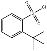 Benzenesulfonyl chloride, 2-(1,1-dimethylethyl)- Structure