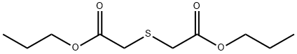 Dipropyl 2,2'-thiodiacetate Structure