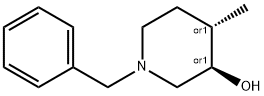 (3R,4S)-1-benzyl-4-methylpiperidin-3-ol Structure