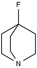 4-fluoro-1-azabicyclo[2.2.2]octane Structure