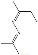 2-butanone (1-methylpropylidene)hydrazone Structure