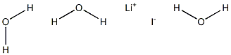 Lithium iodide trihydrate Structure