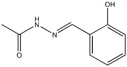 N'-[(1E)-(2-hydroxyphenyl)methylidene]acetohydrazide Structure