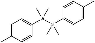 Disilane, 1,1,2,2-tetramethyl-1,2-bis(4-methylphenyl)- 구조식 이미지