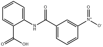 benzoic acid, 2-[(3-nitrobenzoyl)amino]- Structure