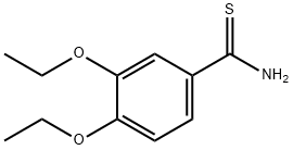 벤젠카보티오아미드,3,4-디에톡시- 구조식 이미지