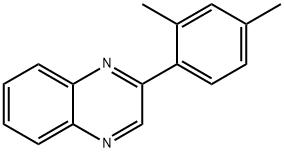 2-(2,4-dimethylphenyl)quinoxaline Structure