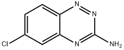 1,2,4-BENZOTRIAZIN-3-AMINE, 6-CHLORO- 구조식 이미지