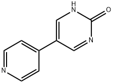 2-Hydroxy-5-(4-pyridyl)pyrimidine Structure