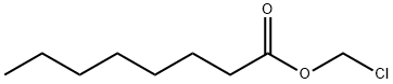 Octanoic acid, chloromethyl ester 구조식 이미지