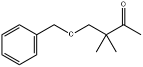2-butanone, 3,3-dimethyl-4-(phenylmethoxy)- 구조식 이미지