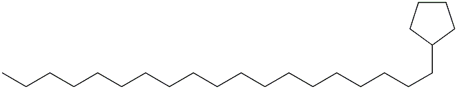 nonadecylcyclopentane Structure