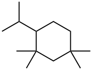 Cyclohexane, 1,1,5,5-tetramethyl-2-(1-methylethyl)- Structure