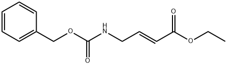 ethyl(2E)-4-[(benzyloxycarbonyl)amino]but-2-enoate* 구조식 이미지