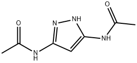 N,N'-(1H-Pyrazole-3,5-diyl)diacetamide 구조식 이미지