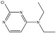 2-chloro-4-(diethylamino)pyrimidine Structure