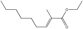 ethyl (2E)-2-methylnon-2-enoate 구조식 이미지