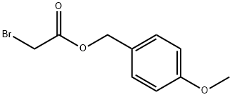 4-methoxybenzyl 2-bromoacetate 구조식 이미지