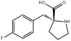 2-[(4-Fluorophenyl)Methyl]-DL-Proline Structure
