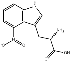 L-Tryptophan, 4-nitro- Structure