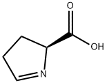 2H-Pyrrole-2-carboxylic acid, 3,4-dihydro-, (2S)- Structure