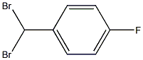 Benzene, 1-(dibromomethyl)-4-fluoro- 구조식 이미지