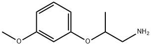 2-(3-methoxyphenoxy)propan-1-amine 구조식 이미지