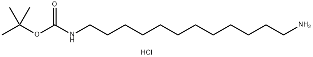 N-t-Butoxycarbonyl-1,12-diaminododecane hydrochloride Structure