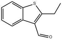 2-Ethyl-3-benzothiophenecarboxaldehyde Structure