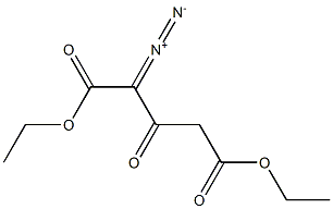 Pentanedioic acid, 2-diazo-3-oxo-, 1,5-diethyl ester Structure