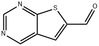 Thieno[2,3-d]pyrimidine-6-carbaldehyde 구조식 이미지