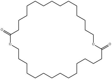 1,17-Dioxacyclodotriacontane-16,32-dione 구조식 이미지