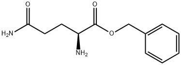 L-Glutamine, phenylmethyl ester 구조식 이미지