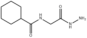 N-(2-hydrazino-2-oxoethyl)cyclohexanecarboxamide 구조식 이미지