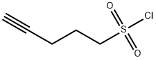 pent-4-yne-1-sulfonyl chloride 구조식 이미지