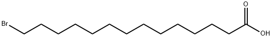 14-bromotetradecanoic acid Structure